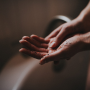 Hands Tan & Scrub